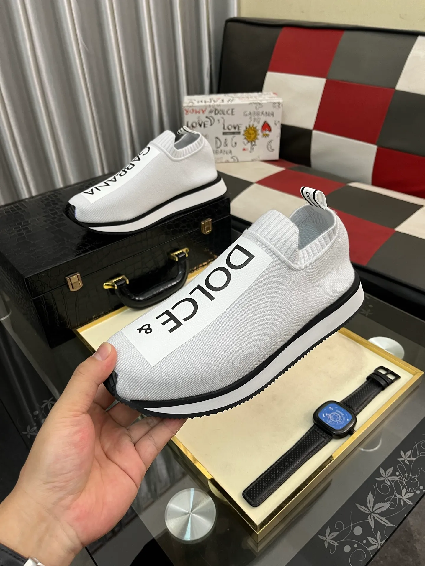 Men's men's shoes 💰420⌚️⌚️【DG～】couple casual shoes 2025z cabinet sales simultaneously 🔶Size: 35-46#️⃣ 🔷8 colors🔜The upper is made of multi-material splicing➕Mesh lining, comfortable and breathable, sole: original comfortable and wear-resistant outsole, ⚠️real thing📱photographed🎬real thing is better📢📢📢